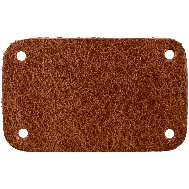 Лейбл кожаный Beta, S, горчичный арт.13845.82