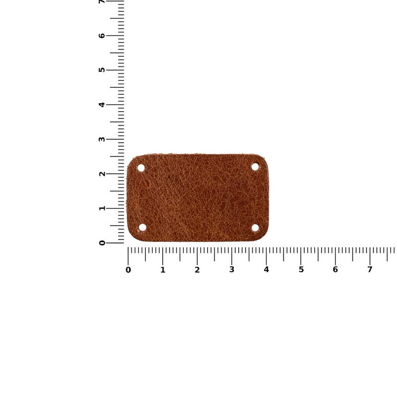 Лейбл кожаный Beta, S, горчичный арт.13845.82