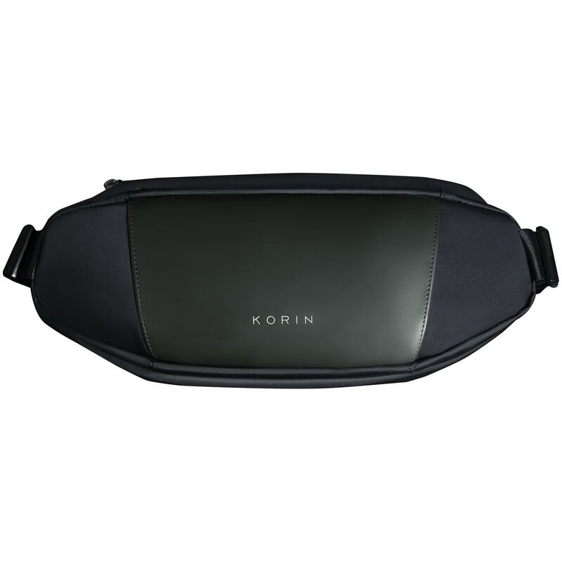 Сумка кросс-боди FlipSling, черная с зеленым арт.14386.39