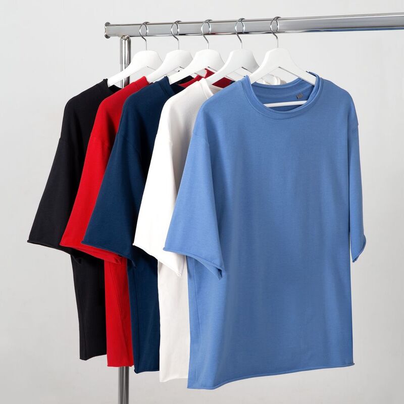 Футболка оверсайз Vozduh 2.0, черная арт.14611.30