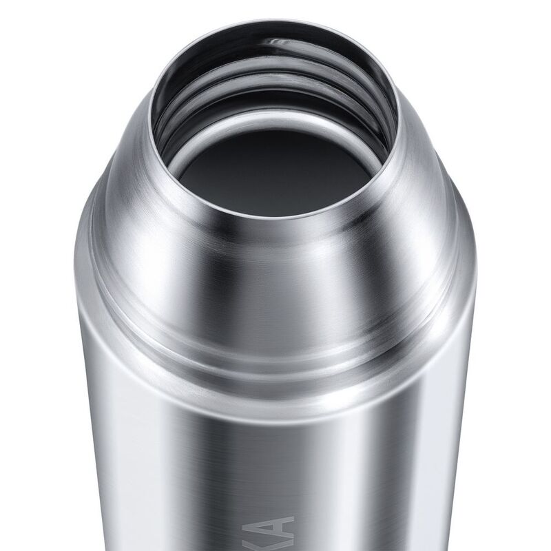 Термос Relaxika Duo 750 в чехле, стальной арт.15348.10