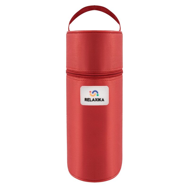 Термос Relaxika Duo 1200 в чехле, стальной арт.15350.10