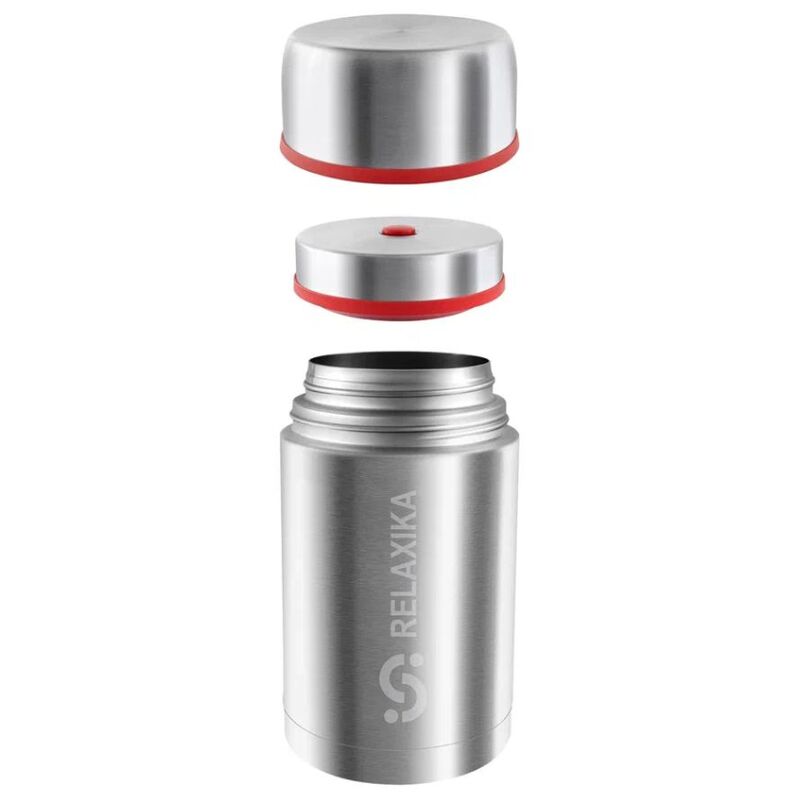 Термос для еды Relaxika 1200, в чехле, стальной арт.15351.10