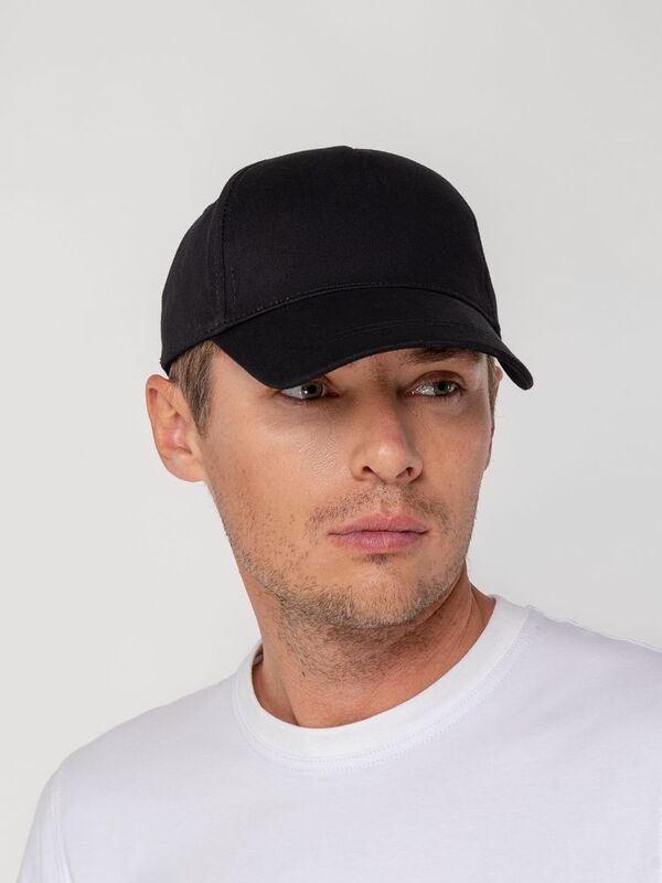 Бейсболка Convention, черная арт.15147.30