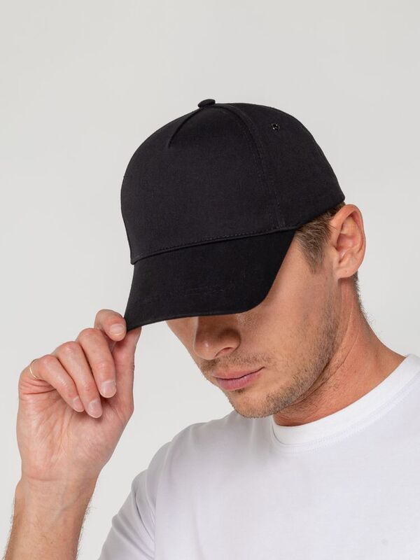 Бейсболка Convention, черная арт.15147.30