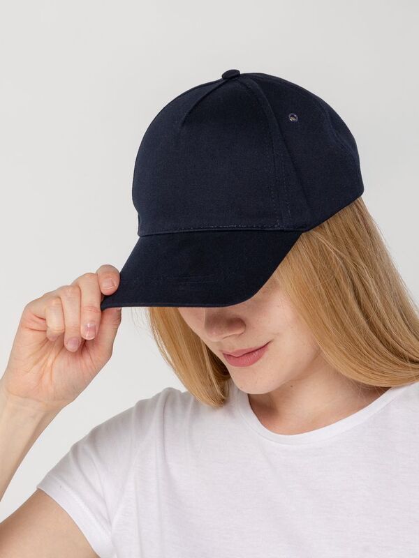 Бейсболка Convention, темно-синяя арт.15147.40