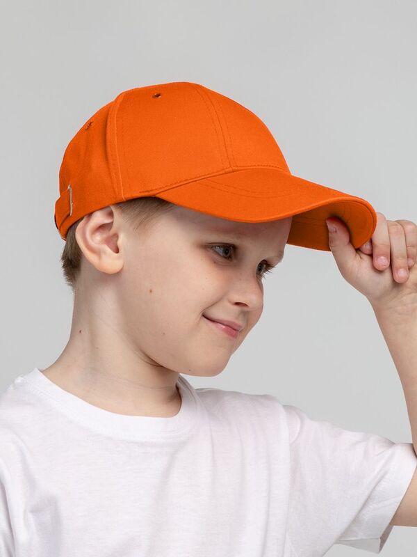 Бейсболка детская Capture Kids, оранжевая арт.15148.20