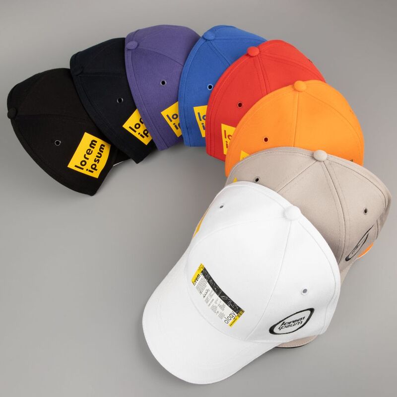 Бейсболка Canopy, темно-синяя с белым кантом арт.15149.40