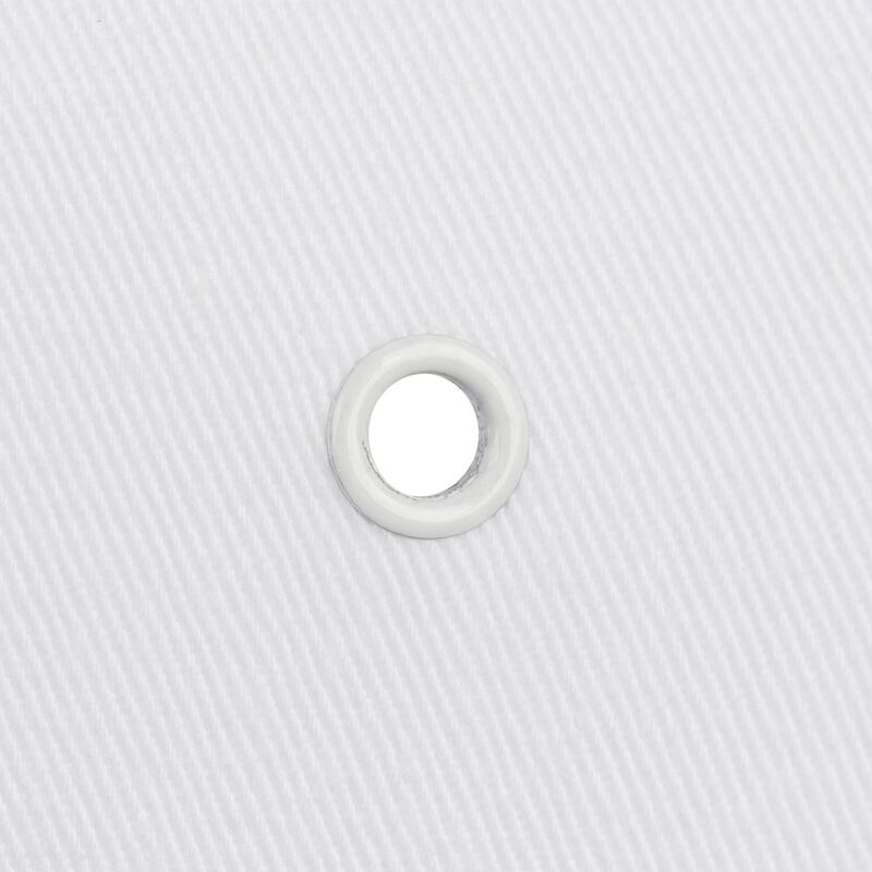 Бейсболка Canopy, белая с темно-синим кантом арт.15149.60