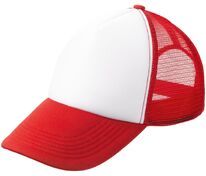 Бейсболка Sunbreaker, красная с белым арт.15151.50