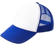 Бейсболка Sunbreaker, ярко-синяя с белым арт.15151.64