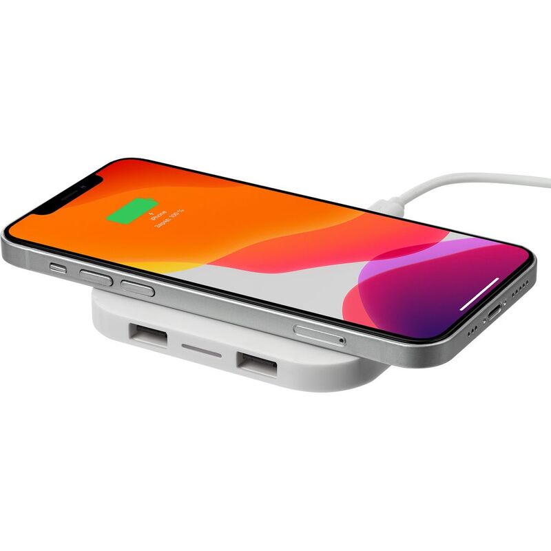 Беспроводное зарядное устройство Interra Plus, белое арт.24304.60