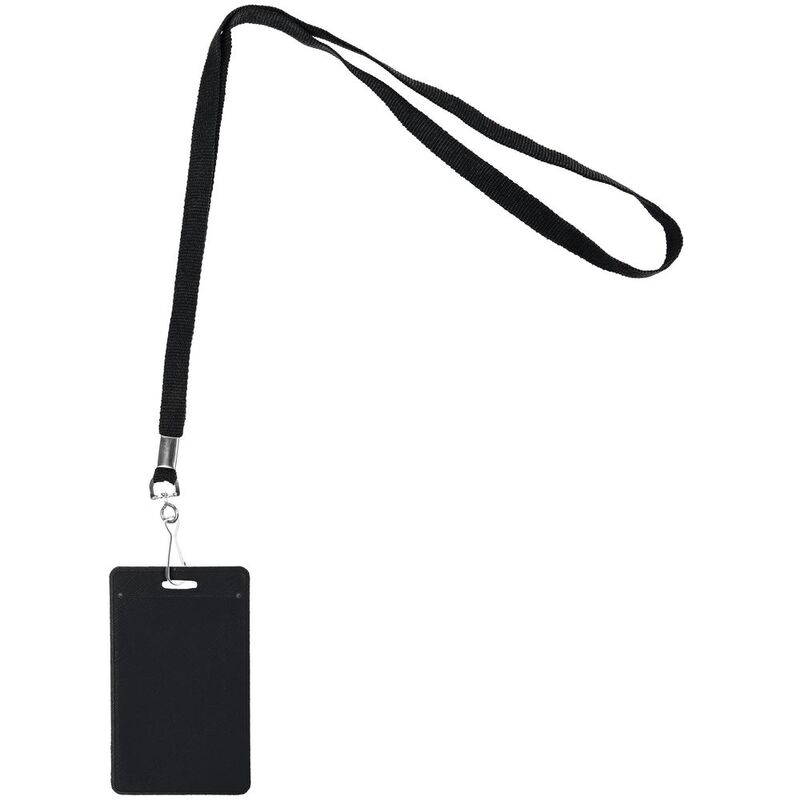 Лента с карабином Colorplan, черная арт.16906.30