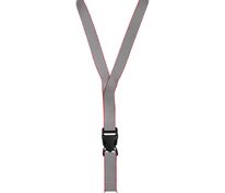 Лента светоотражающая Interlevel, красная с серым арт.16136.15