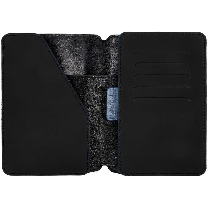 Автобумажник Arrival, черный с синим арт.16152.34