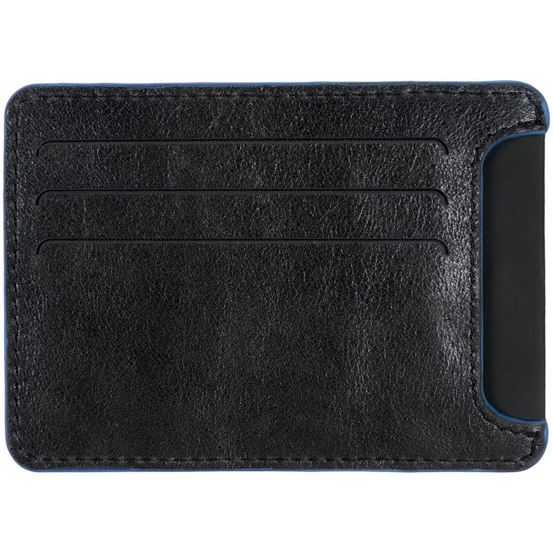 Чехол для карточек Arrival, черный с синим арт.16153.34