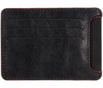 Чехол для карточек Arrival, черный с красным арт.16153.35