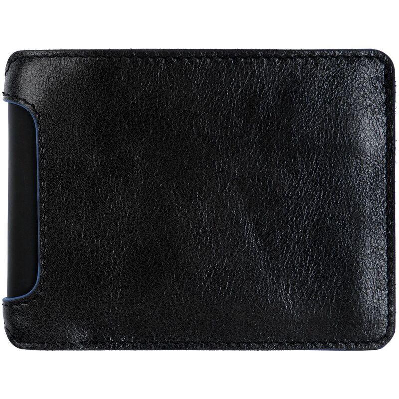 Портмоне Arrival, черное с синим арт.16154.34