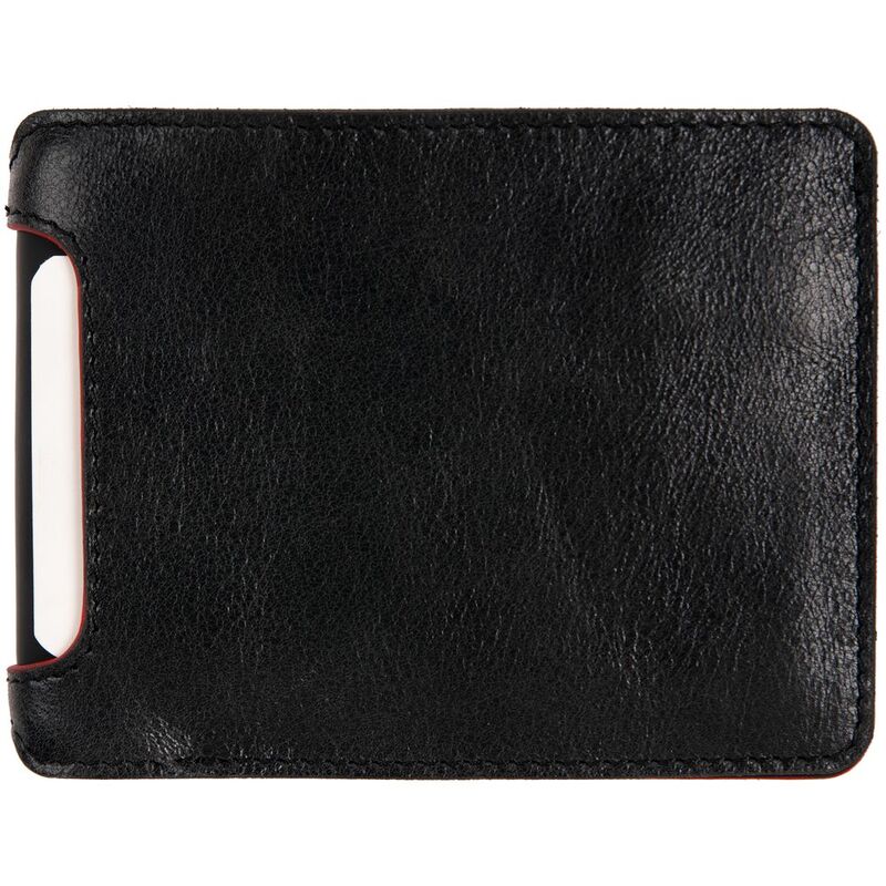 Портмоне Arrival, черное с красным арт.16154.35