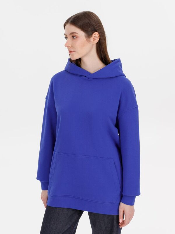 Худи оверсайз унисекс Outshine, ярко-синее арт.15029.40