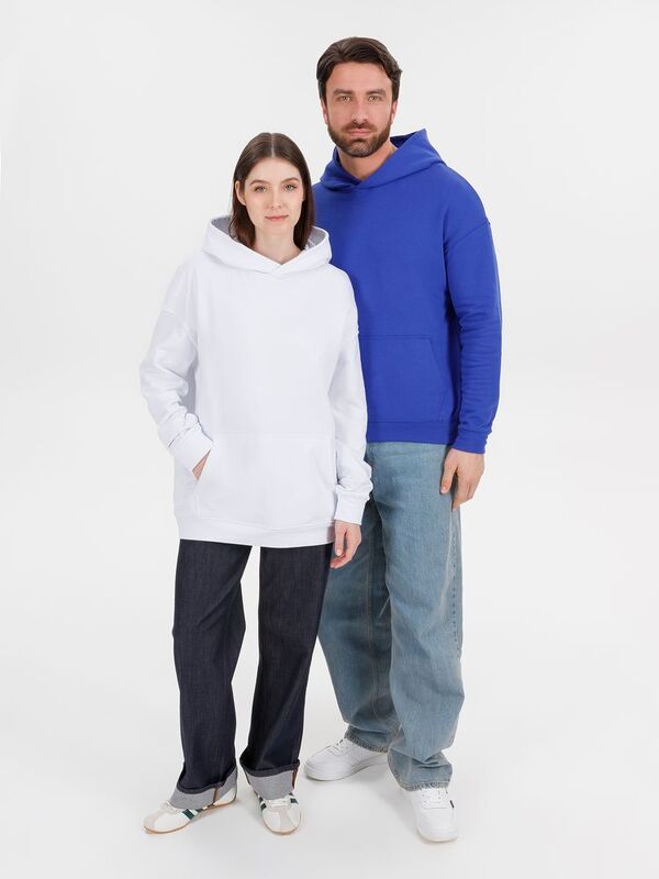 Худи оверсайз унисекс Outshine, ярко-синее арт.15029.40