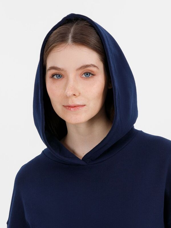 Худи оверсайз унисекс Outshine, темно-синее арт.15029.44