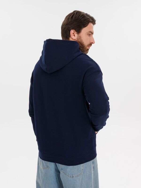 Худи оверсайз унисекс Outshine, темно-синее арт.15029.44