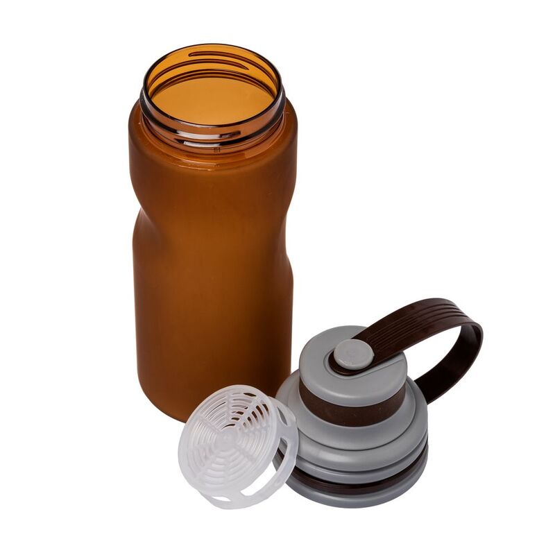 Бутылка для воды Fresh, коричневая арт.15154.59