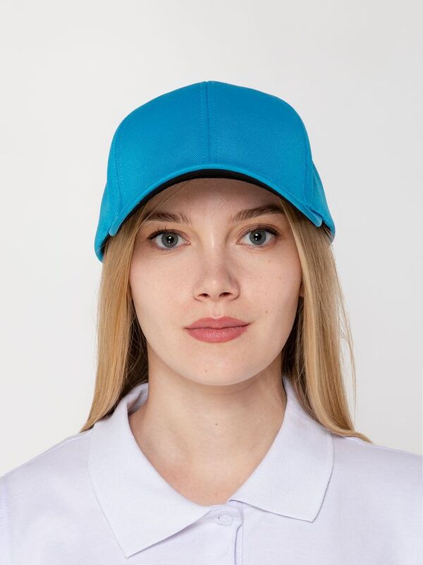 Бейсболка Harris, бирюзовая арт.15185.42