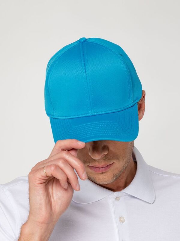 Бейсболка Harris, бирюзовая арт.15185.42