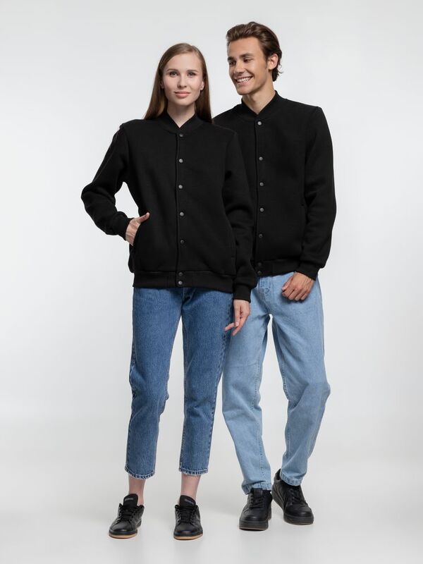 Бомбер Graduate, черный арт.15157.30