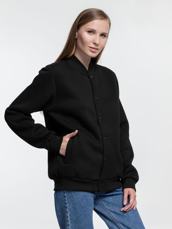 Бомбер Graduate, черный арт.15157.30