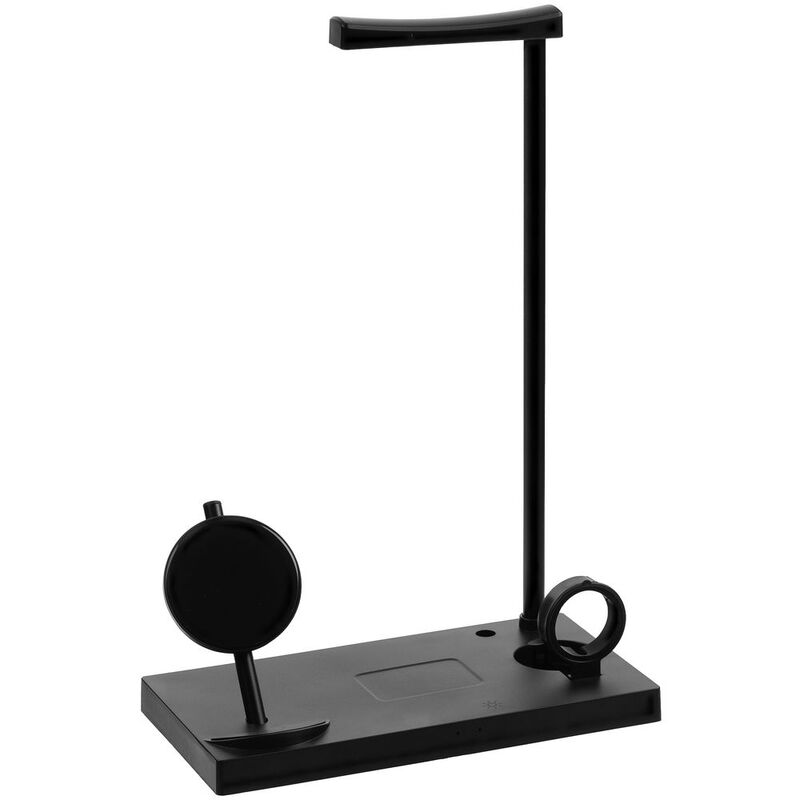 Зарядная станция с лампой Quick Trick, черная арт.15193.30