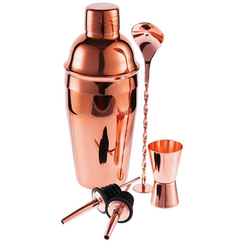 Набор для приготовления коктейлей Pourpour, медный арт.15597.00