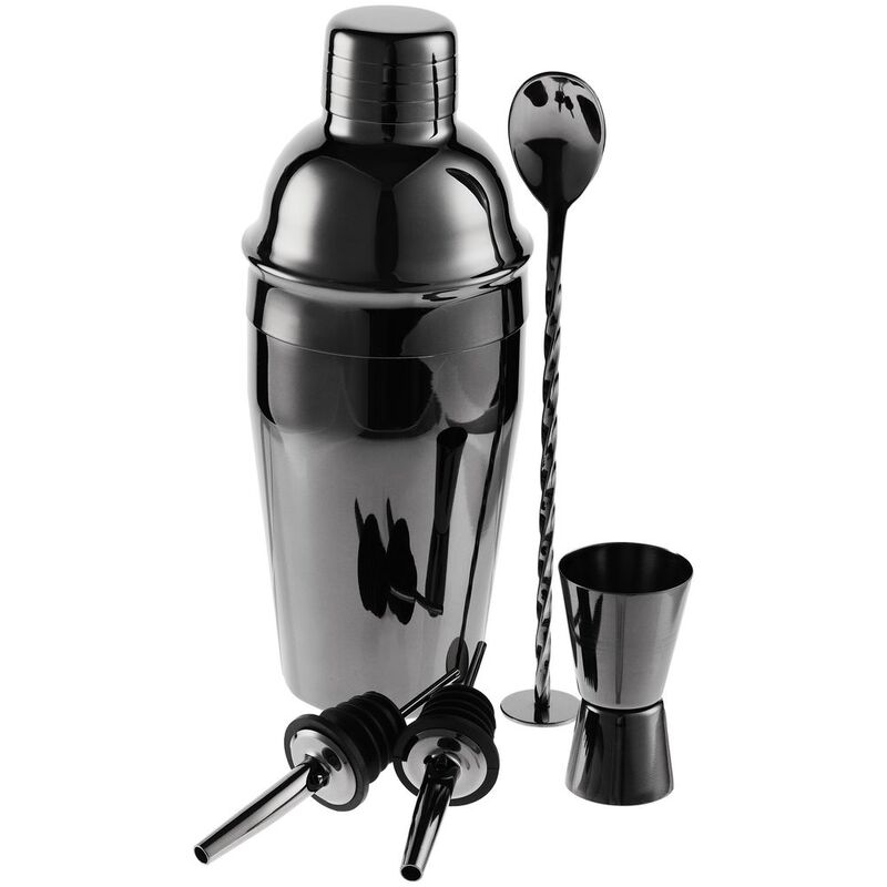Набор для приготовления коктейлей Pourpour, черный арт.15597.30