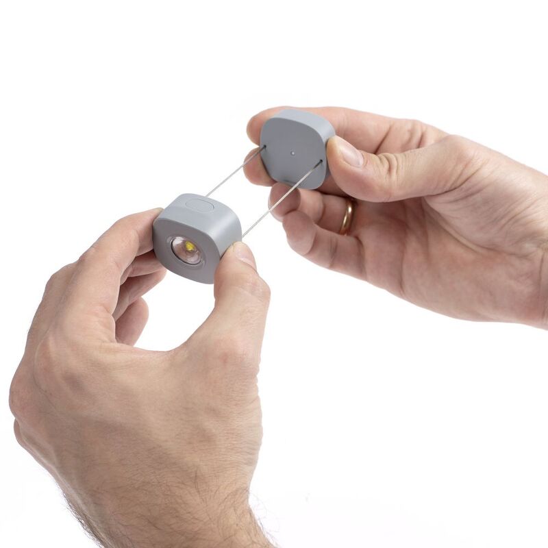 Налобный фонарь Night Walk Headlamp, серый арт.15239.10