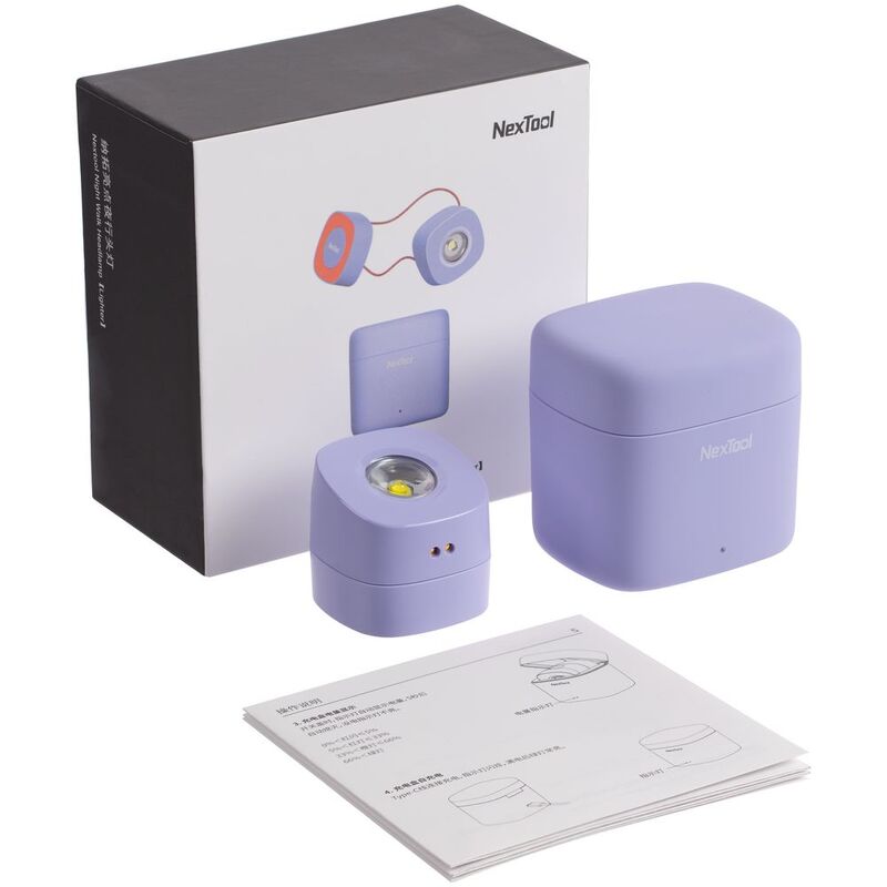 Налобный фонарь Night Walk Headlamp, фиолетовый арт.15239.70