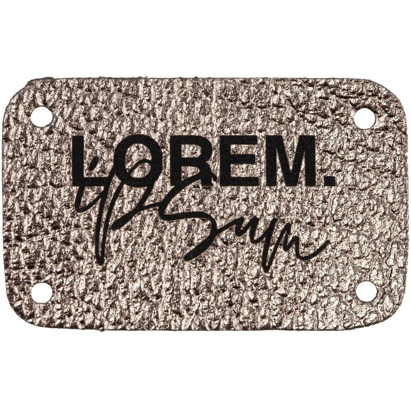 Лейбл Corolla Metal, S, бронзовый арт.16180.25