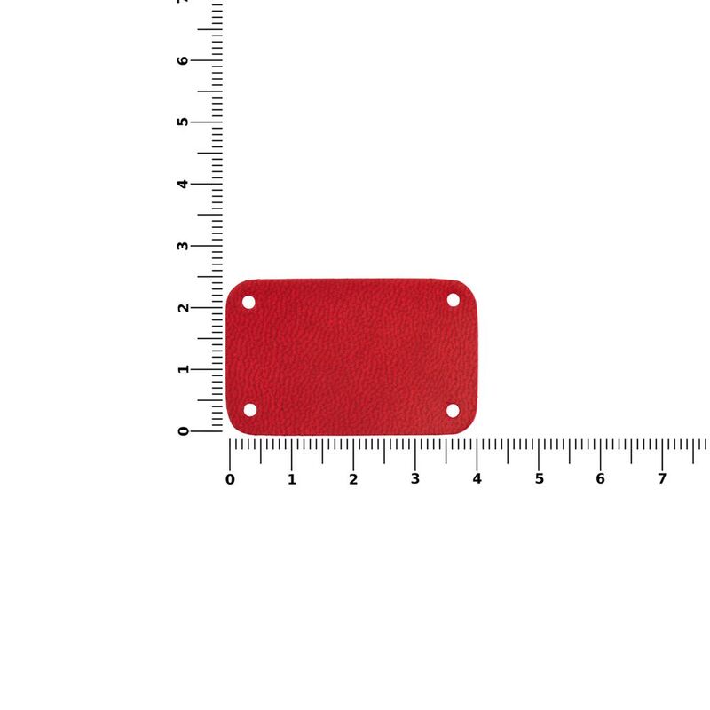 Лейбл Eta Latte, S, красный арт.16181.50