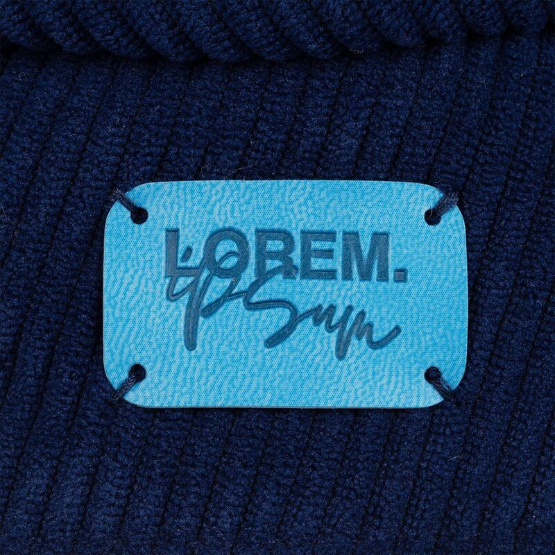 Лейбл Eta Latte, S, голубой арт.16181.14