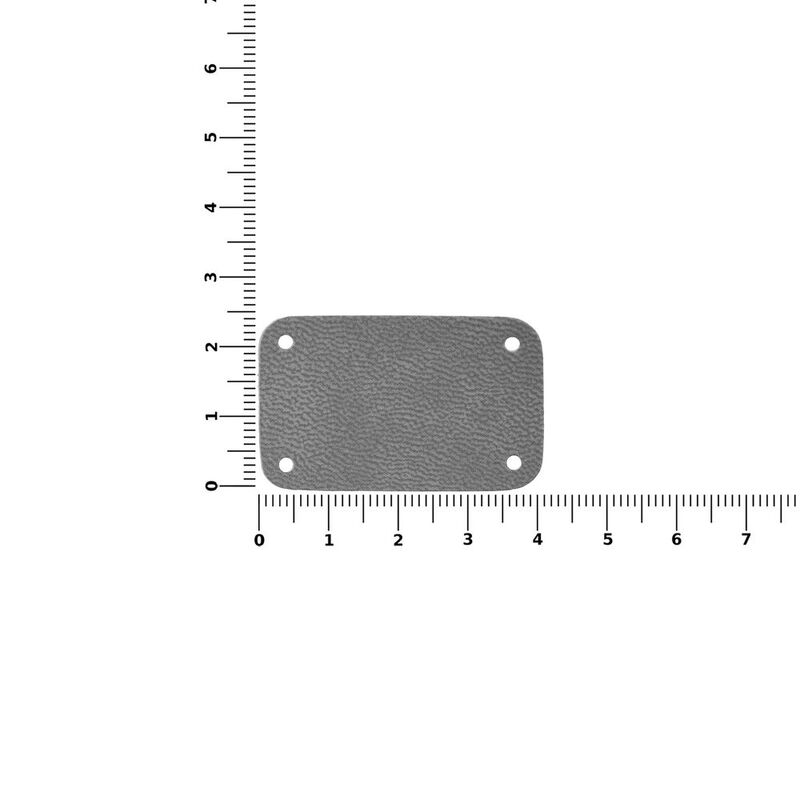 Лейбл Eta Latte, S, серый арт.16181.10