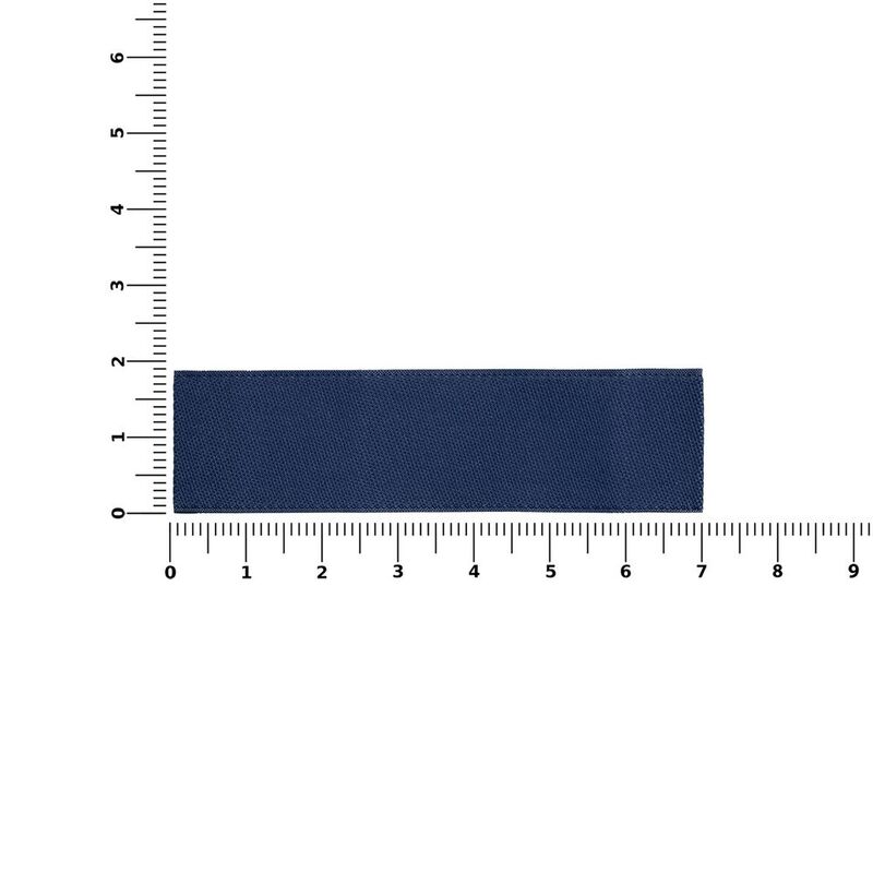 Лейбл тканевый Epsilon, XS, темно-синий арт.16183.43