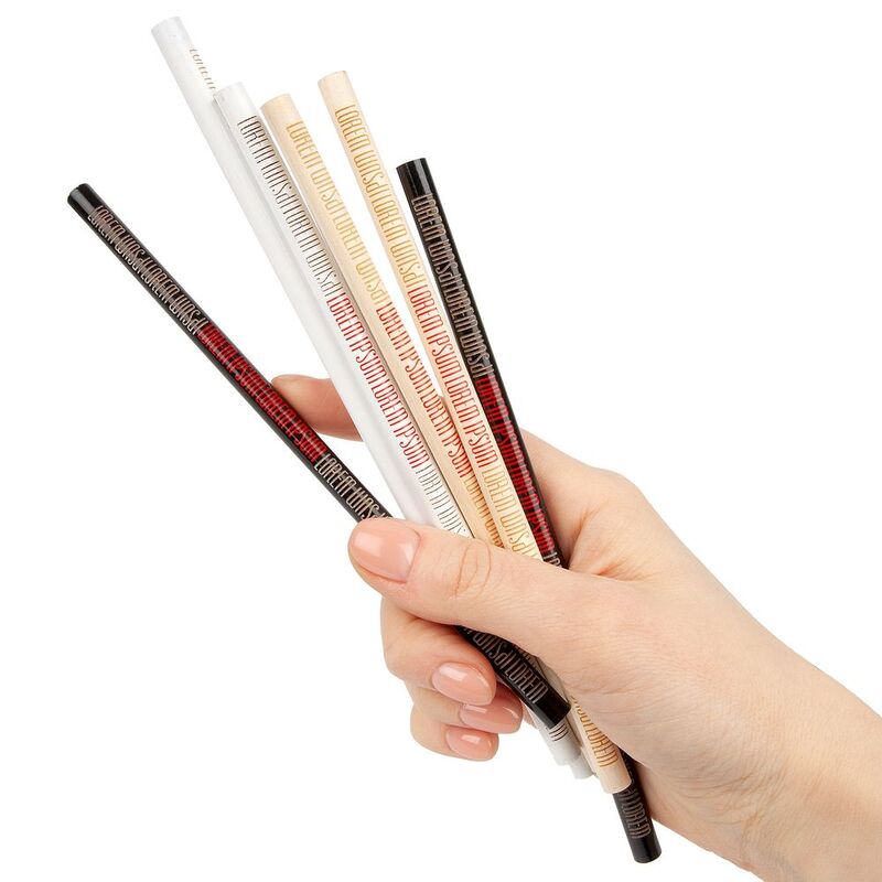 Карандаш незаточенный Draft Craft, белый арт.15169.60