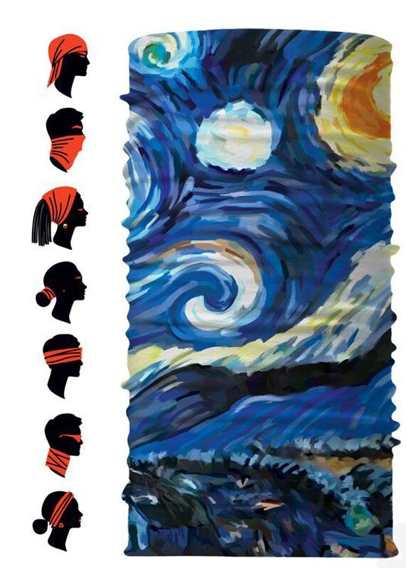 Многофункциональная бандана с печатью Tubo на заказ арт.18990.01