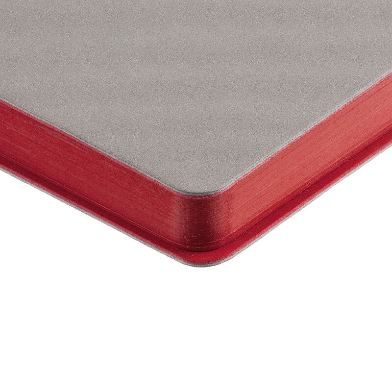 Ежедневник Flexpen, недатированный, серебристо-красный арт.11087.05