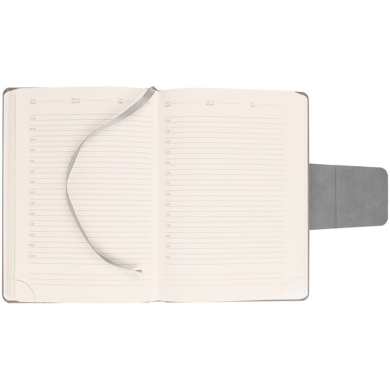 Ежедневник Capital, недатированный, серый арт.16081.10