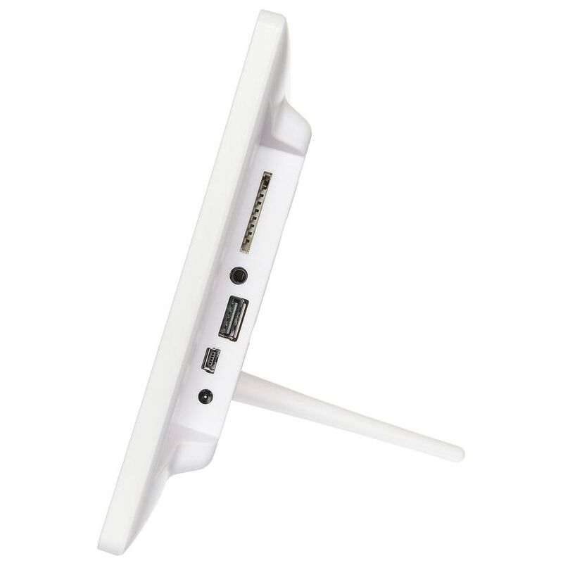 Цифровая фоторамка Digma PF-1043, белая арт.15391.60