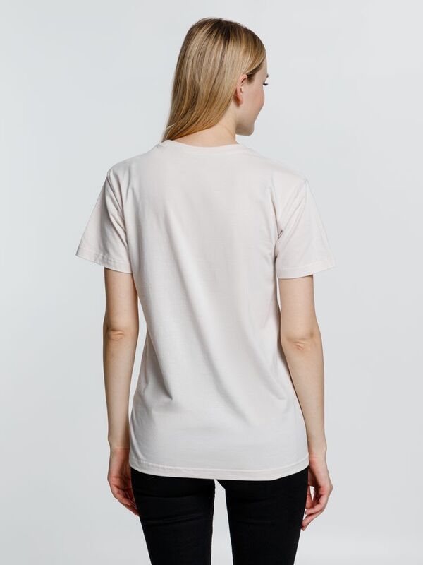 Футболка унисекс T-Bolka 160, молочно-белая арт.6140.62