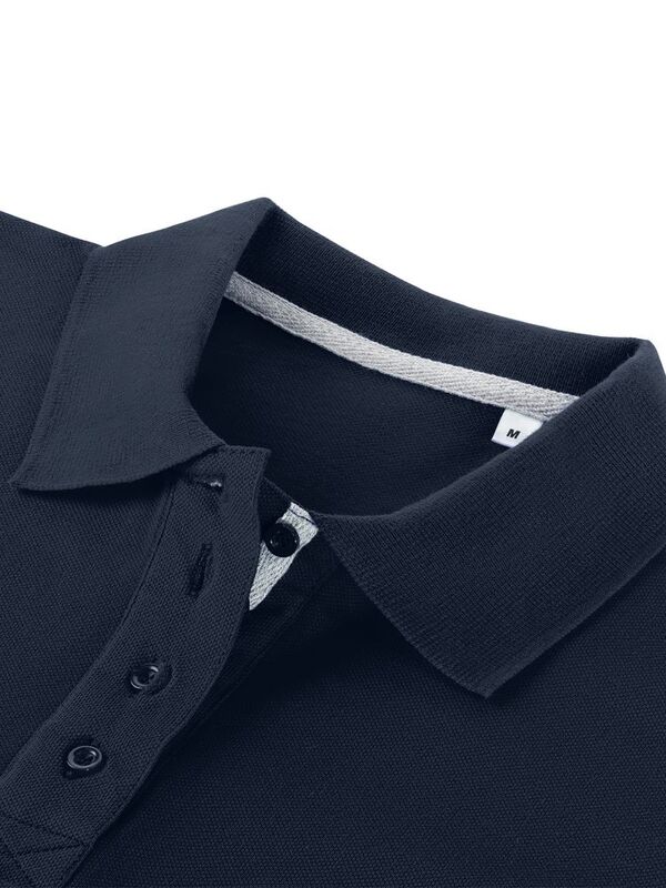 Рубашка поло женская Virma Premium Lady, темно-синяя арт.11146.40