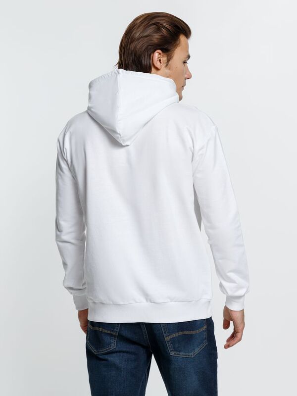 Толстовка с капюшоном Kirenga, белая (белоснежная) арт.6894.61